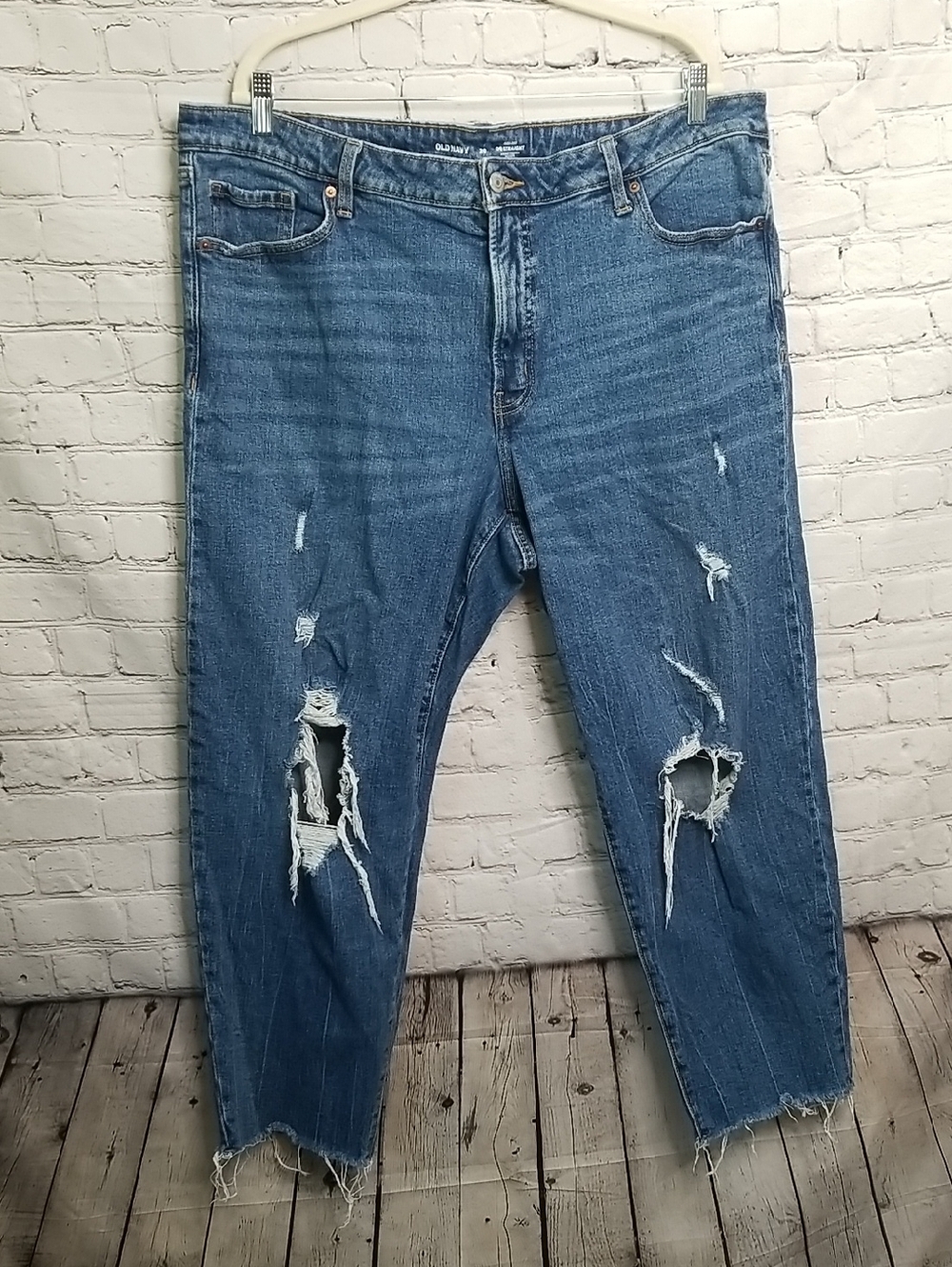 Old Navy High Rise Straight Jeans Size 20